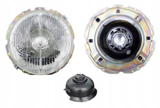 REFLEKTOR LAMPA PRZÓD VW GOLF I 1 MK1 MERCEDES W460 LT T2 CADDY NOWA TANIO