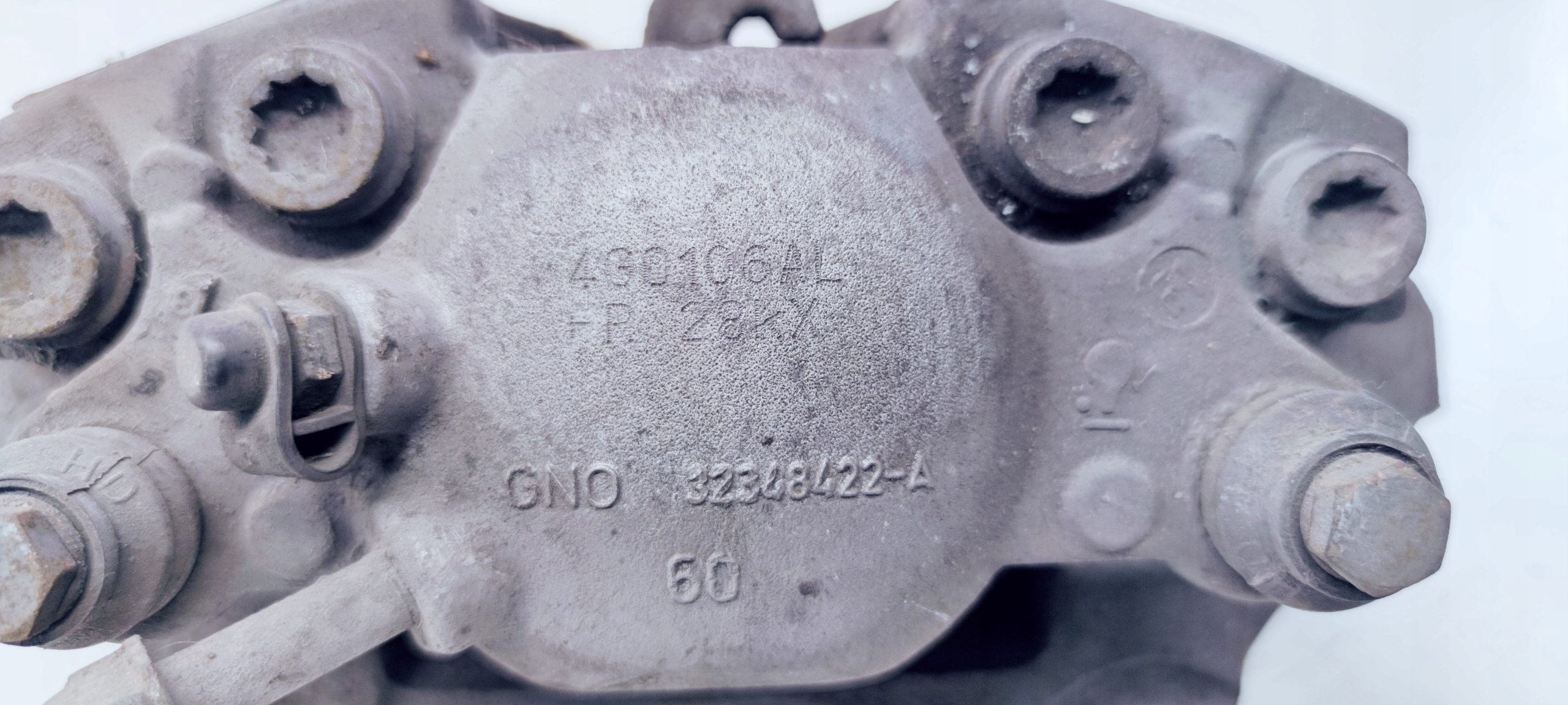 caliper brake left front AUDI A6 C7 A7 4G0106AL