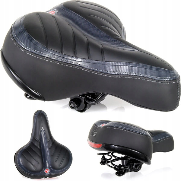 

Siodełko rowerowe, na sprężynach miękkie