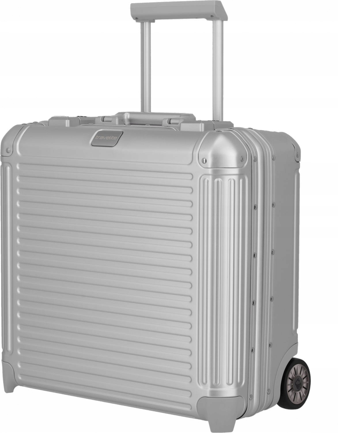 Kufřík pilotní Business Next Aluminium Premium Stříbrný