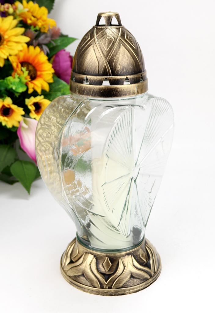 ZNICZ duże SERCE ZŁOTE Kochanemu Tacie wkład 60h Typ inny