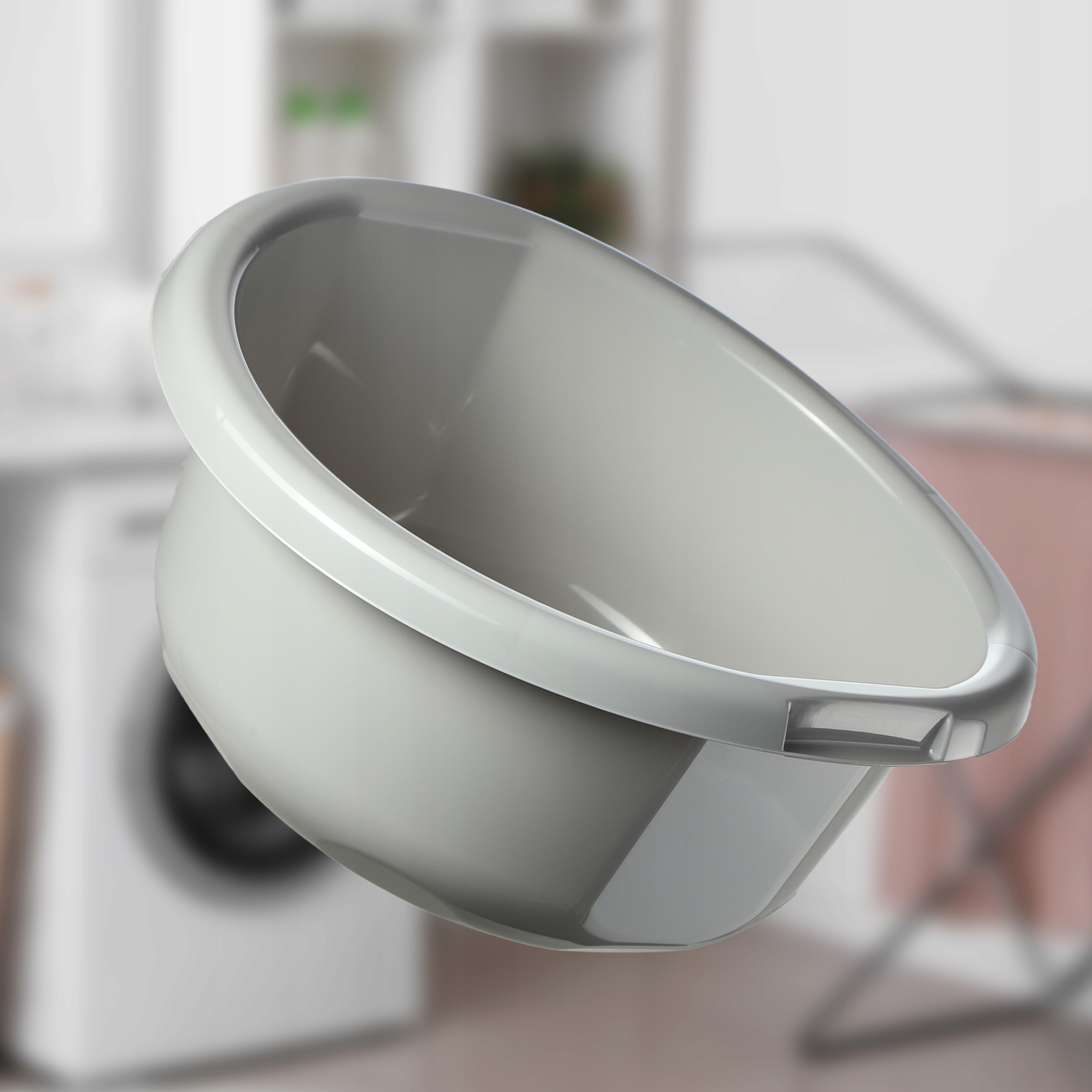 MISKA NA PRANIE 11L OKRĄGŁA MIEDNICA SZARA Pojemność 11 l