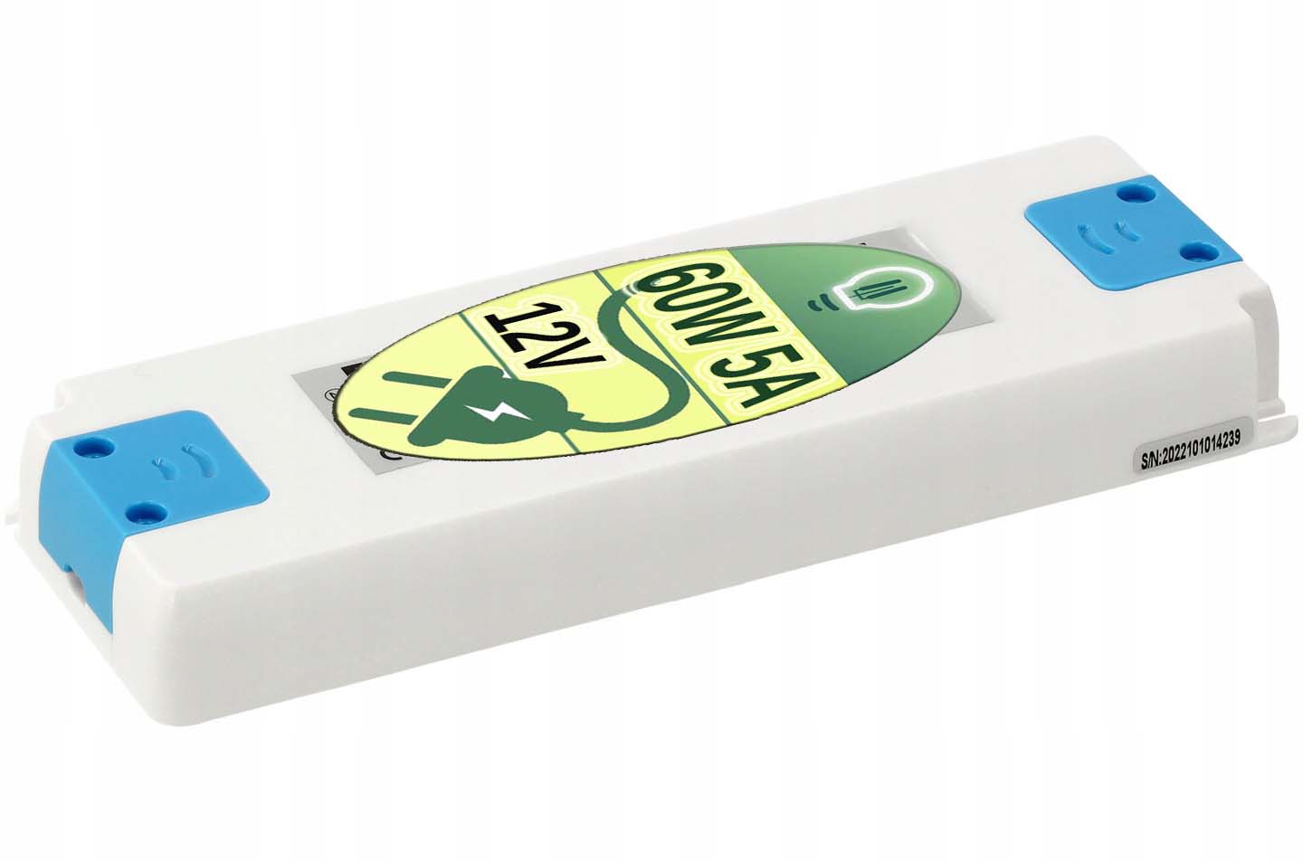 

Zasilacz meblowy slim 12V 5A 60W IP44 do taśm led