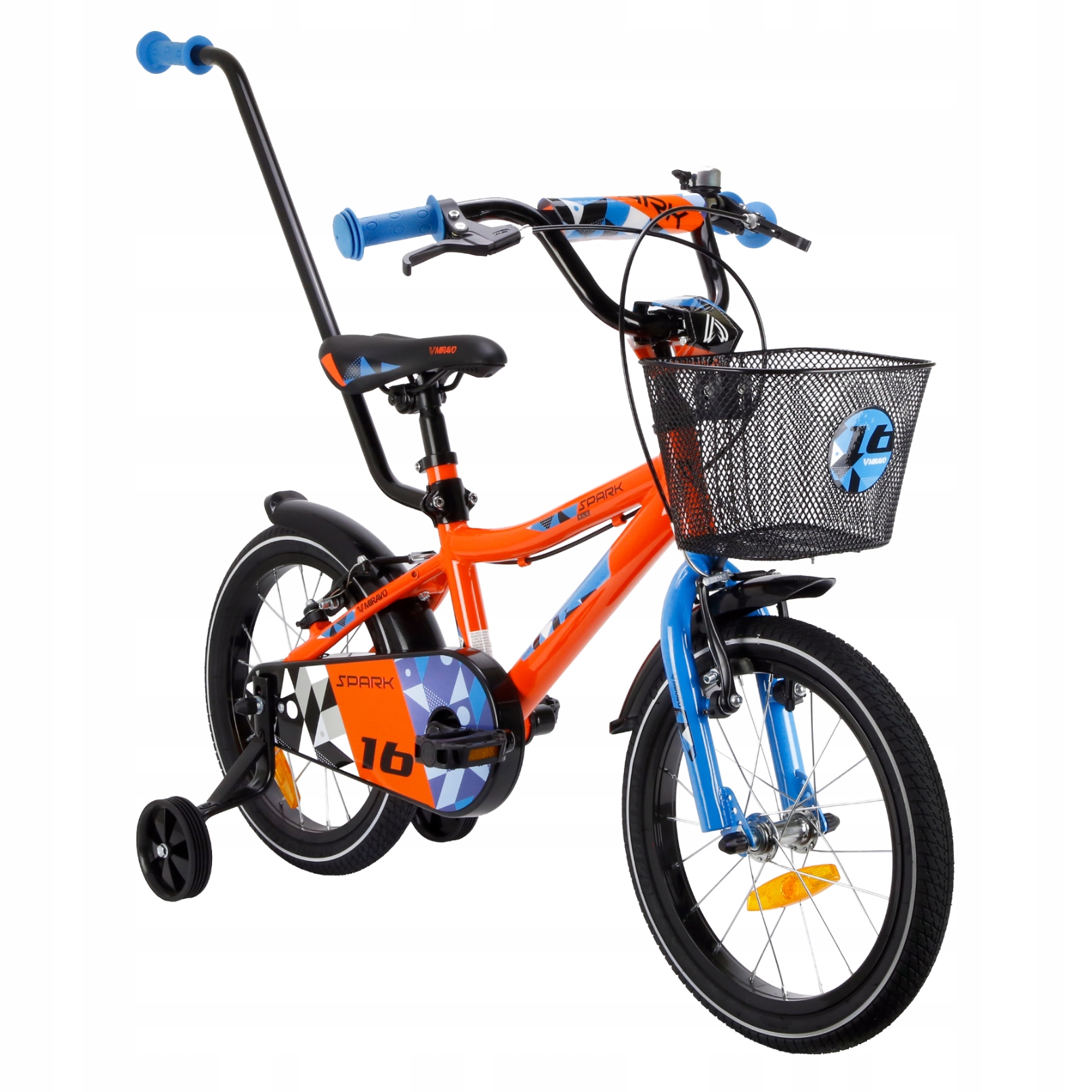 Rowerek Dziecięcy 16 Cali Miravo Alu Rower Dla Chłopca Prowadnik