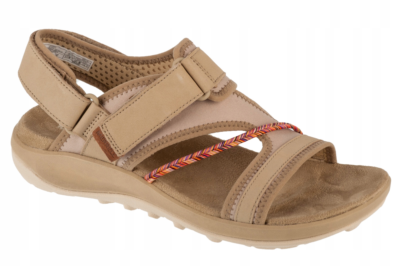 Merrell Terran 4 Backstrap W Sandal [36] Dámské kožené sandály béžové
