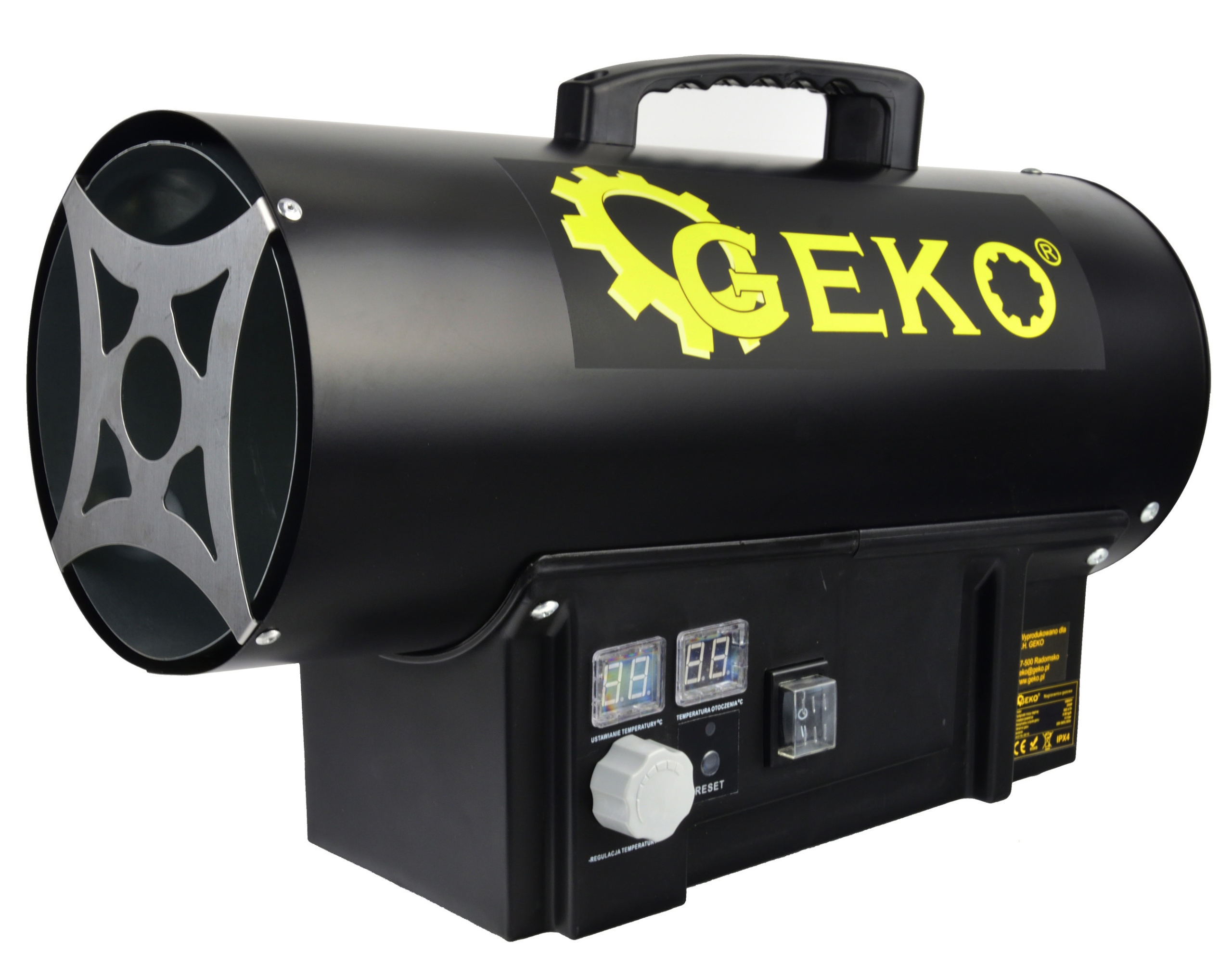 NAGRZEWNICA DMUCHAWA GAZOWA TERMOSTAT PIECYK 20kW Moc grzewcza 20 kW