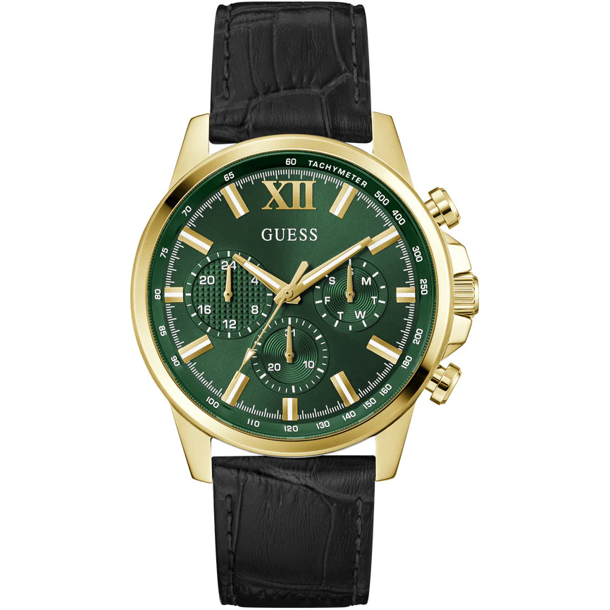 Pánské Hodinky Guess GW0901G4 černý pásek