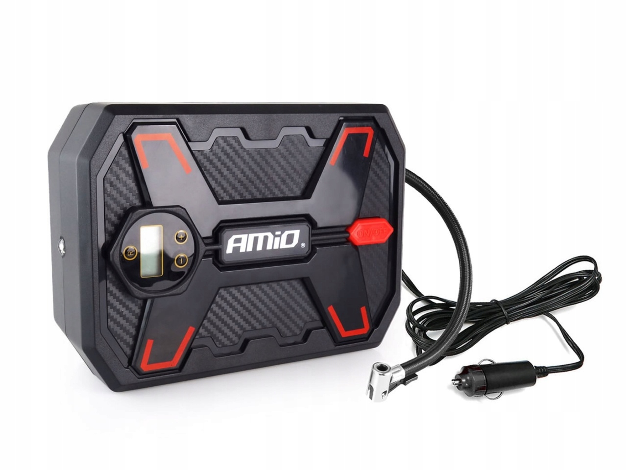 

Kompresor Samochodowy Do Kół Cyfrowy Led 12V Amio