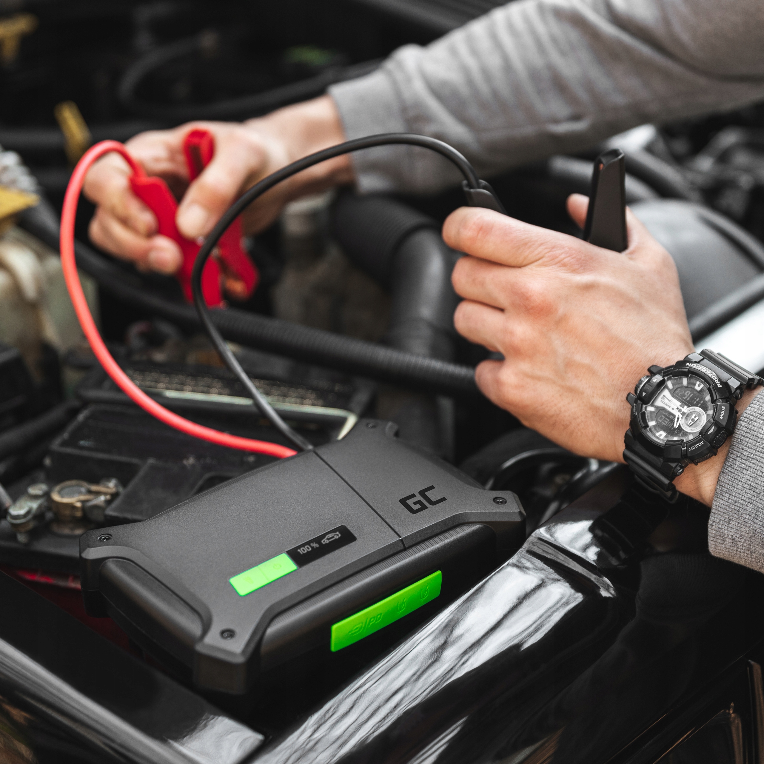 Powerboost Car Jump Starter. Усилитель 2000A