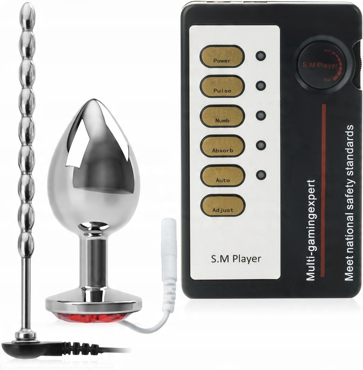 

Stalowy Korek Analny Dilator Do Elektrostymulacji