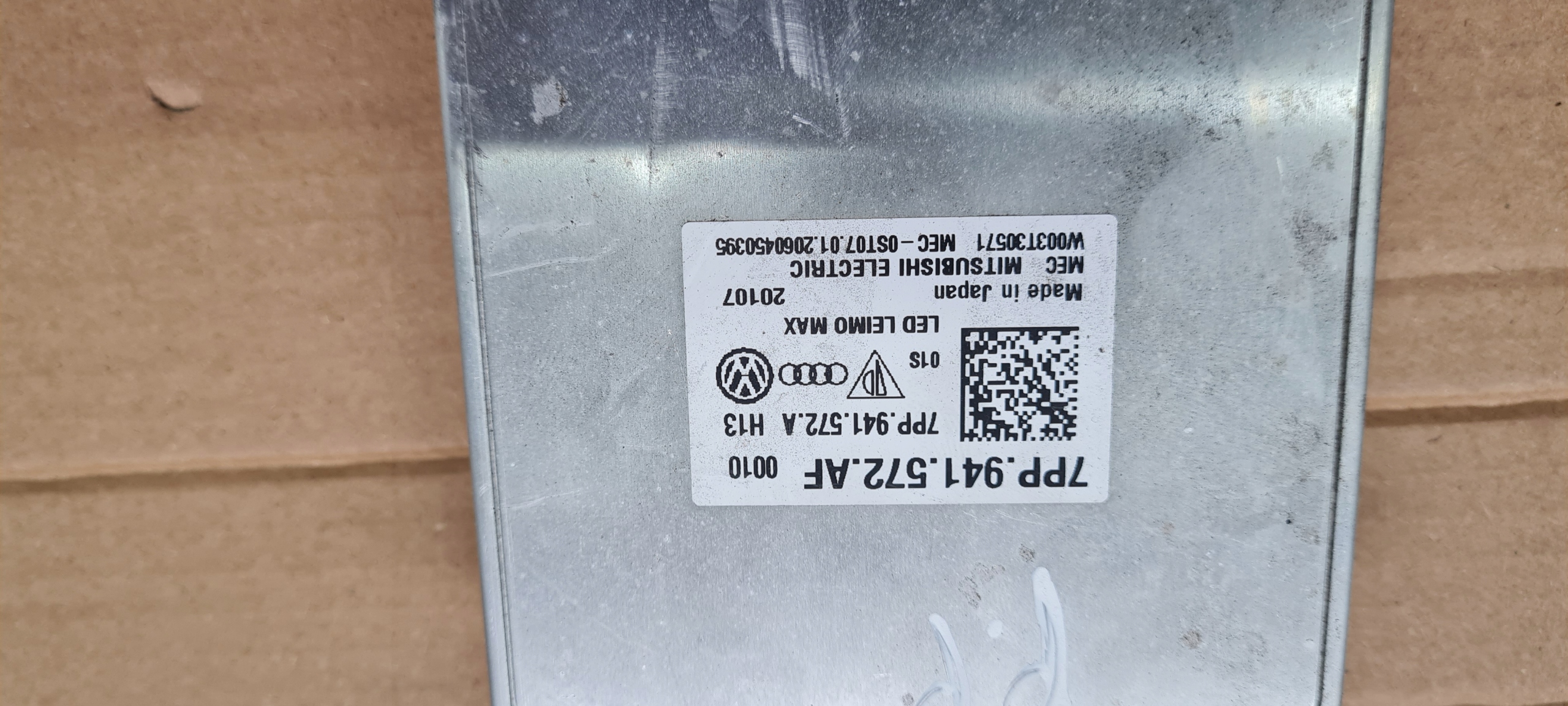 Q5 80A SQ5 module LED control unit lights FULL LED 7PP941572AF