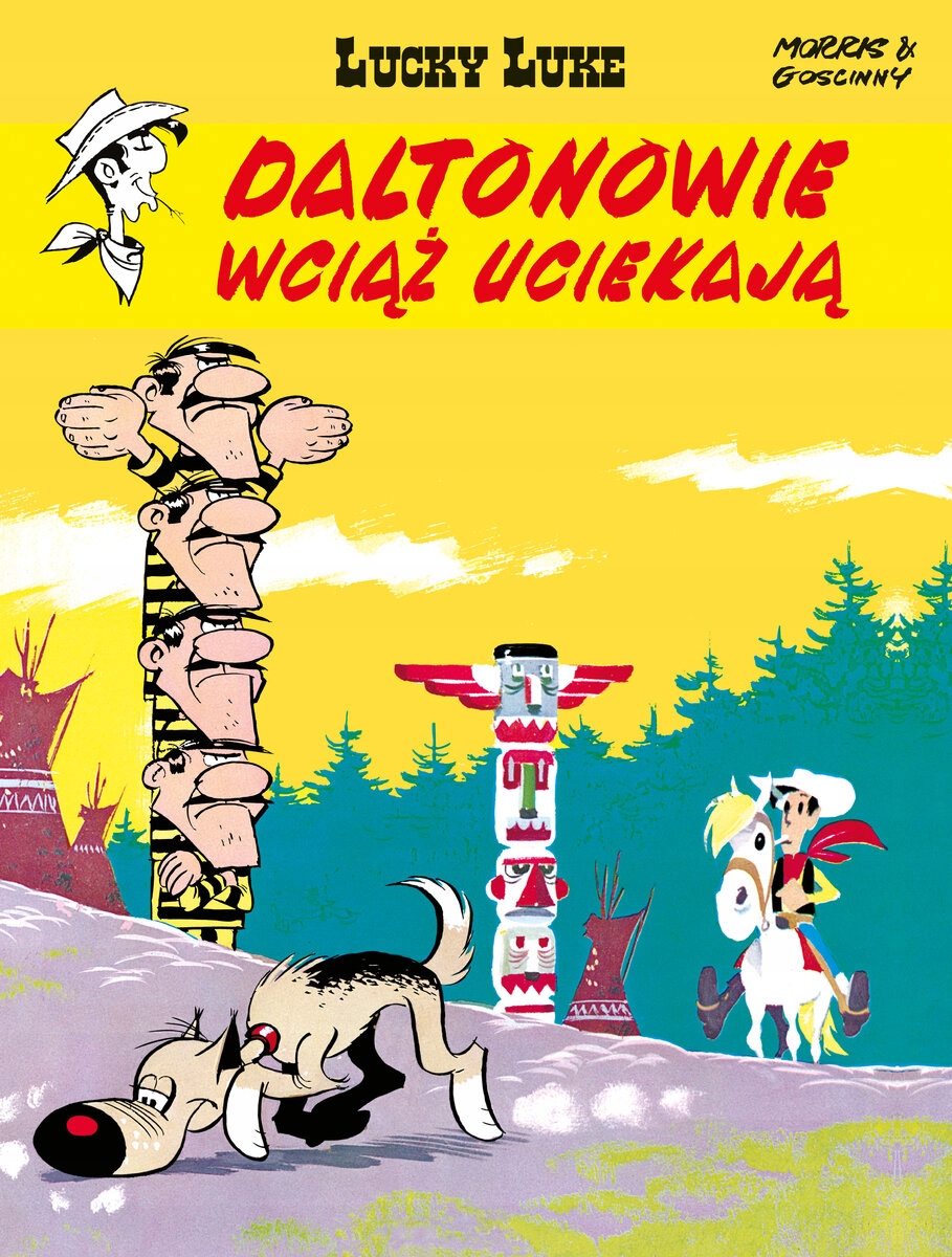 LUCKY LUKE DALTONOWIE WCIĄŻ UCIEKAJĄ GOSCINNY NOWA