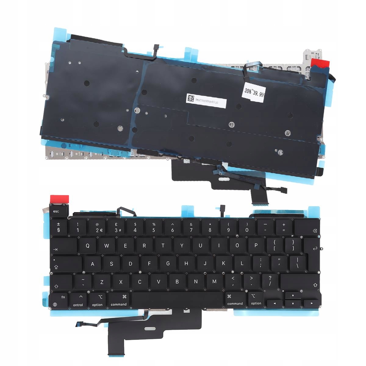 Klávesnice Pro Apple Macbook Pro A2338 Velký Enter Led