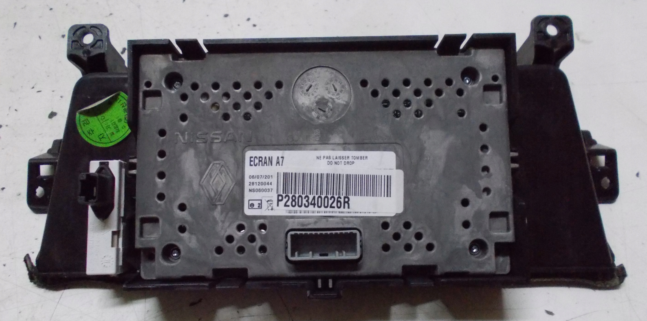 RENAULT LATITUDE 3.0 DCI 12R display 280340026R