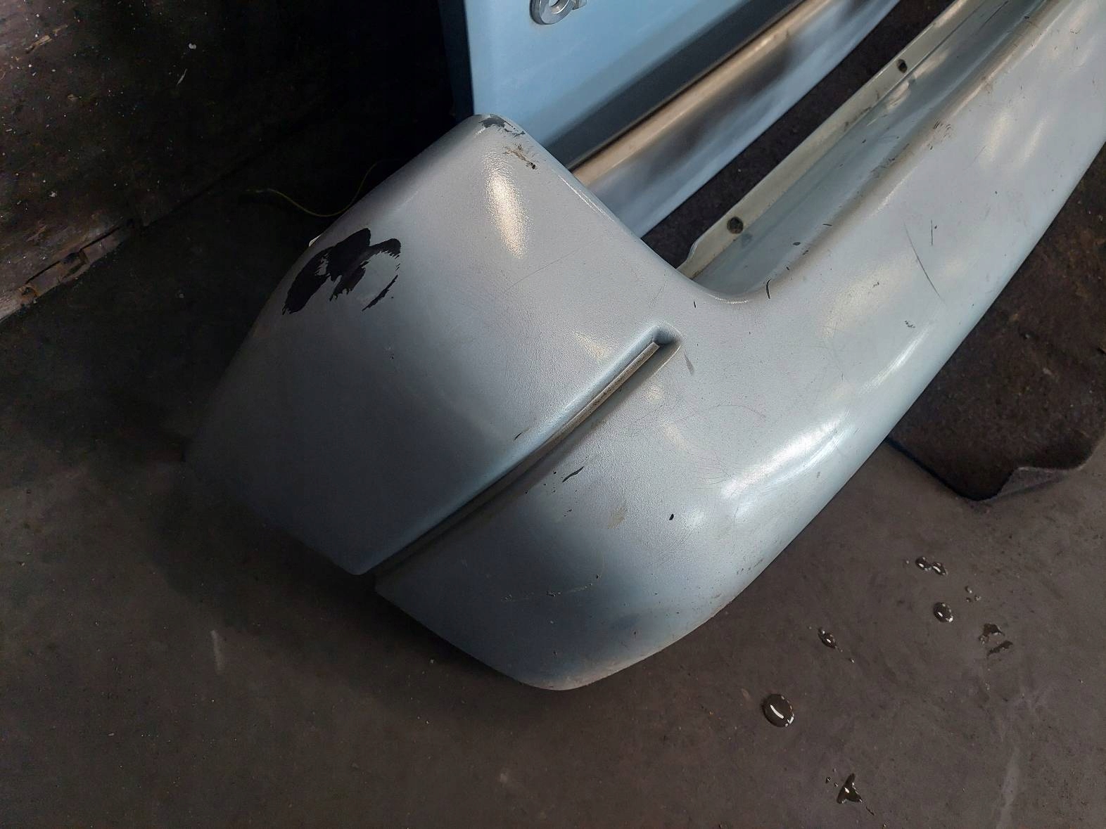 complete rear part CITROEN BERLINGO and LIFT EYLC trunk door boot bumper lights