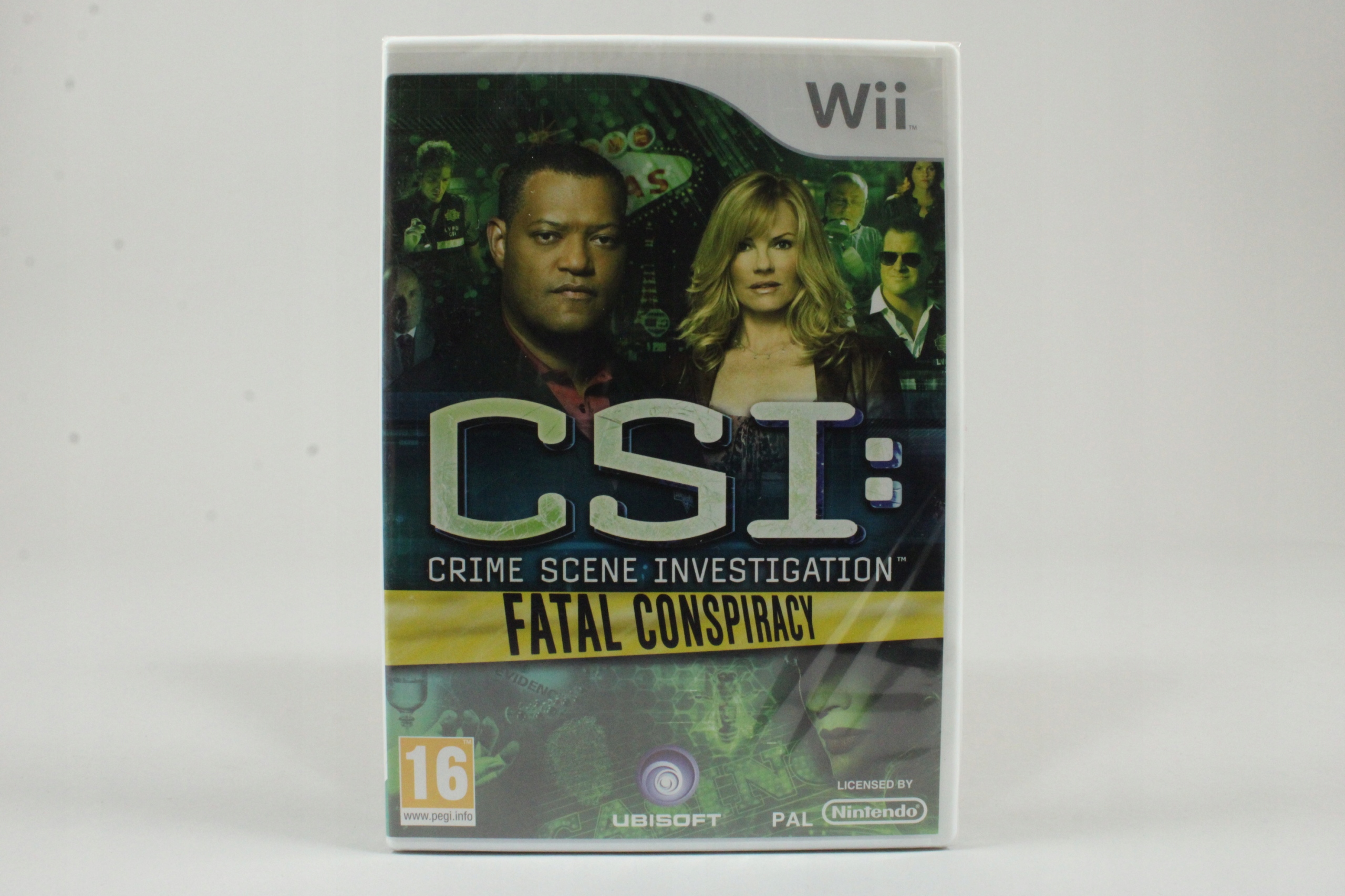 CSI CRIME SCENE INVESTIGATION FATAL CONSPIRACY Wii Tematyka przygodowe