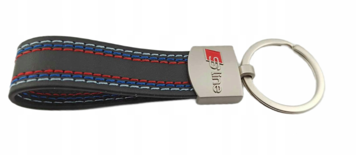 Audi S-line Sline Brelok Breloczek Skóra Aluminium K-45 K45