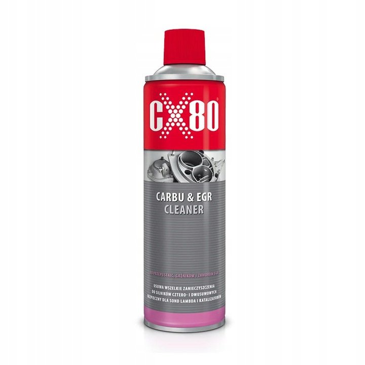 

CX80 Carbu & Egr Cleaner 500ML. 858 Spray