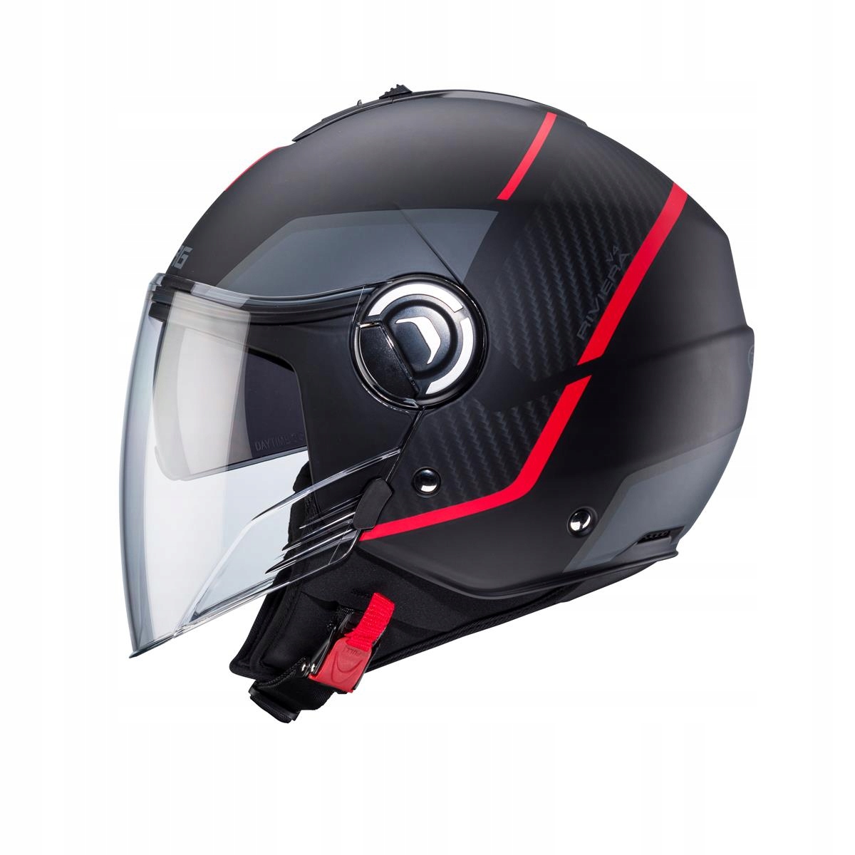 CABERG KASK OTWARTY JET Z BLENDĄ MODEL RIVIERA V4X ROZMIAR XL Producent Caberg