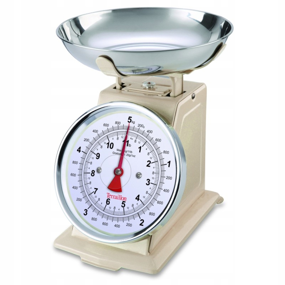 WAGA KUCHENNA mechaniczna stalowa z miską CLASSIC M1