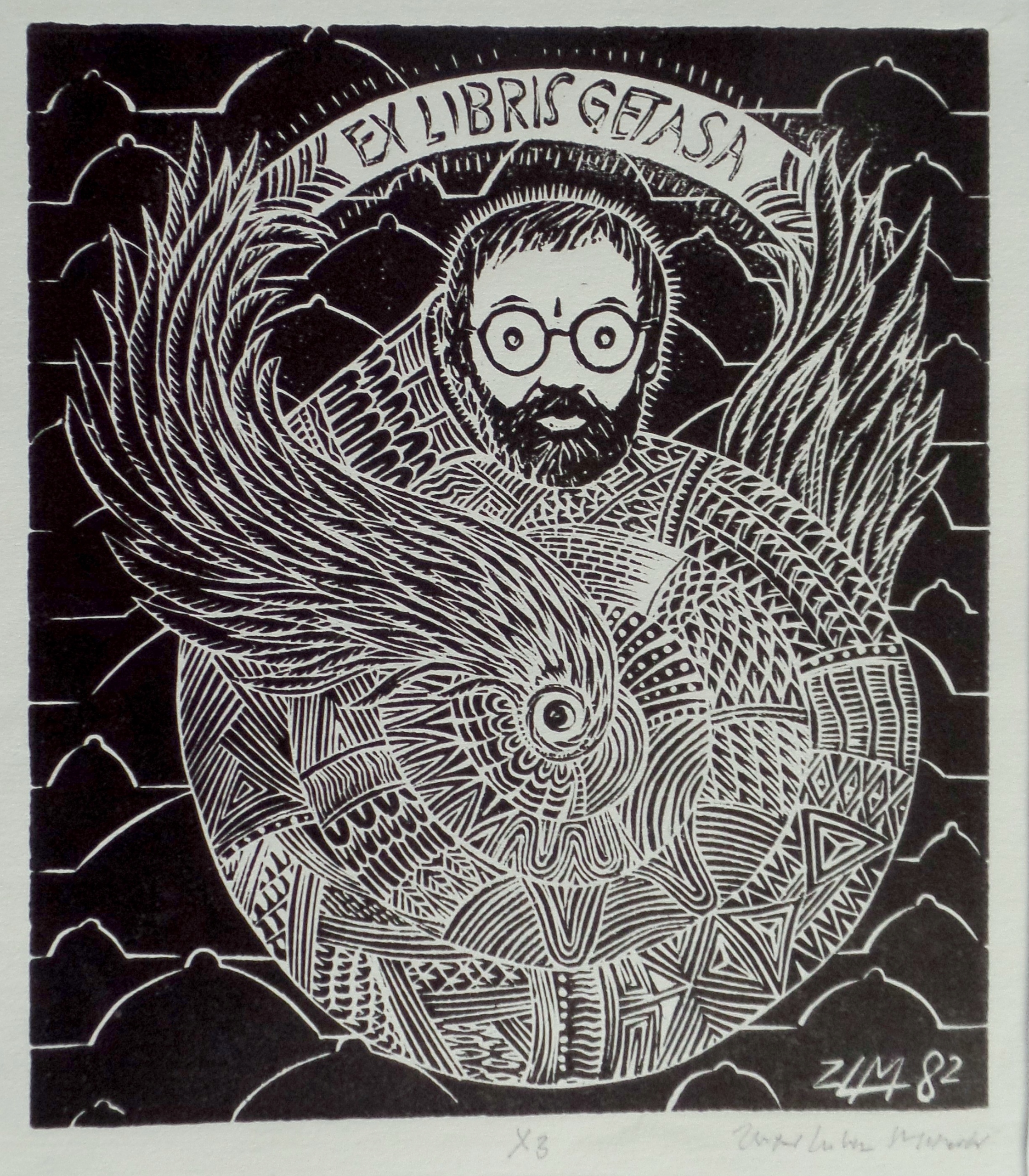 З. Любич Мишевский”EX LIBRIS GETA STANKIEWICZA