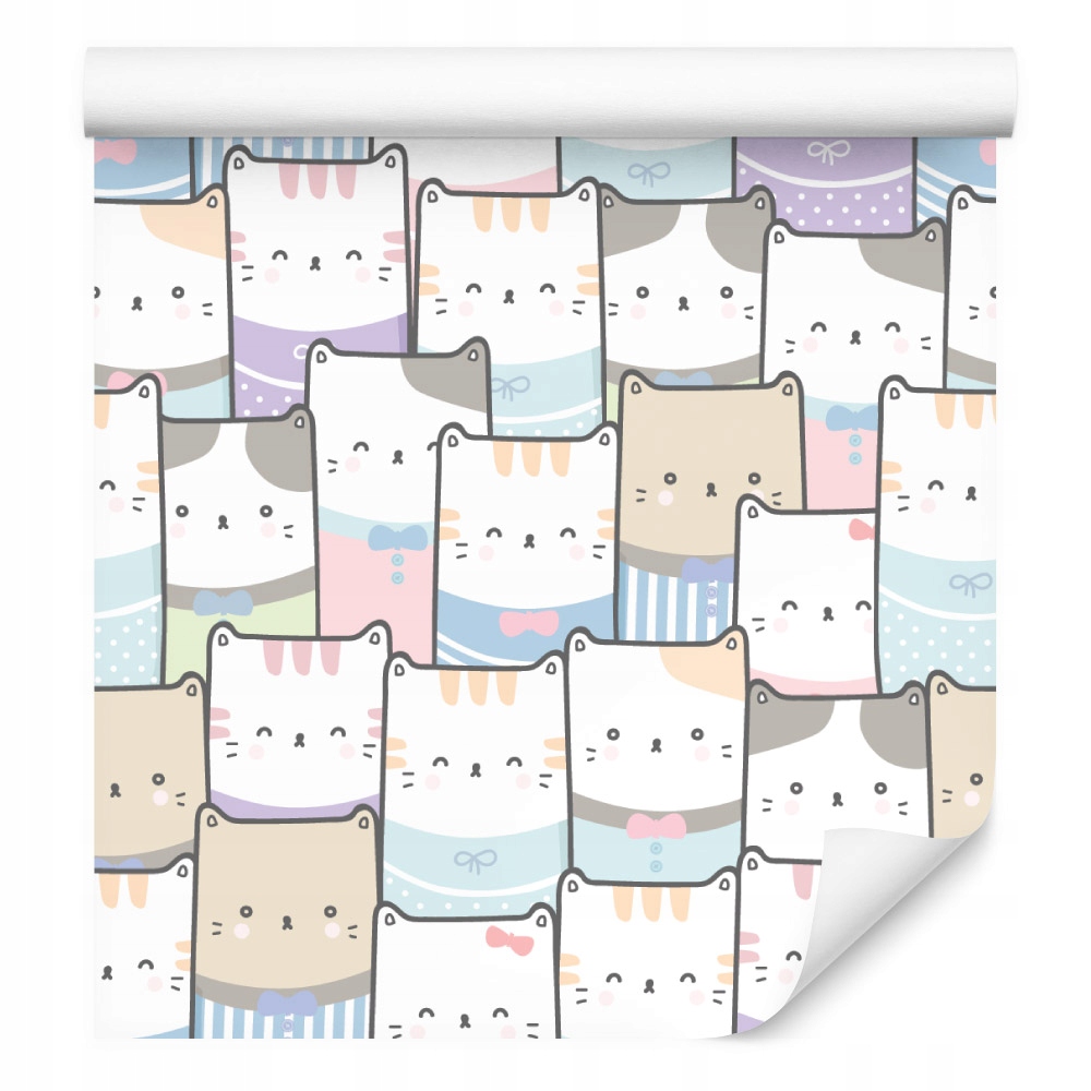 Tapeta pro děti Barevné kočičky /1176595876