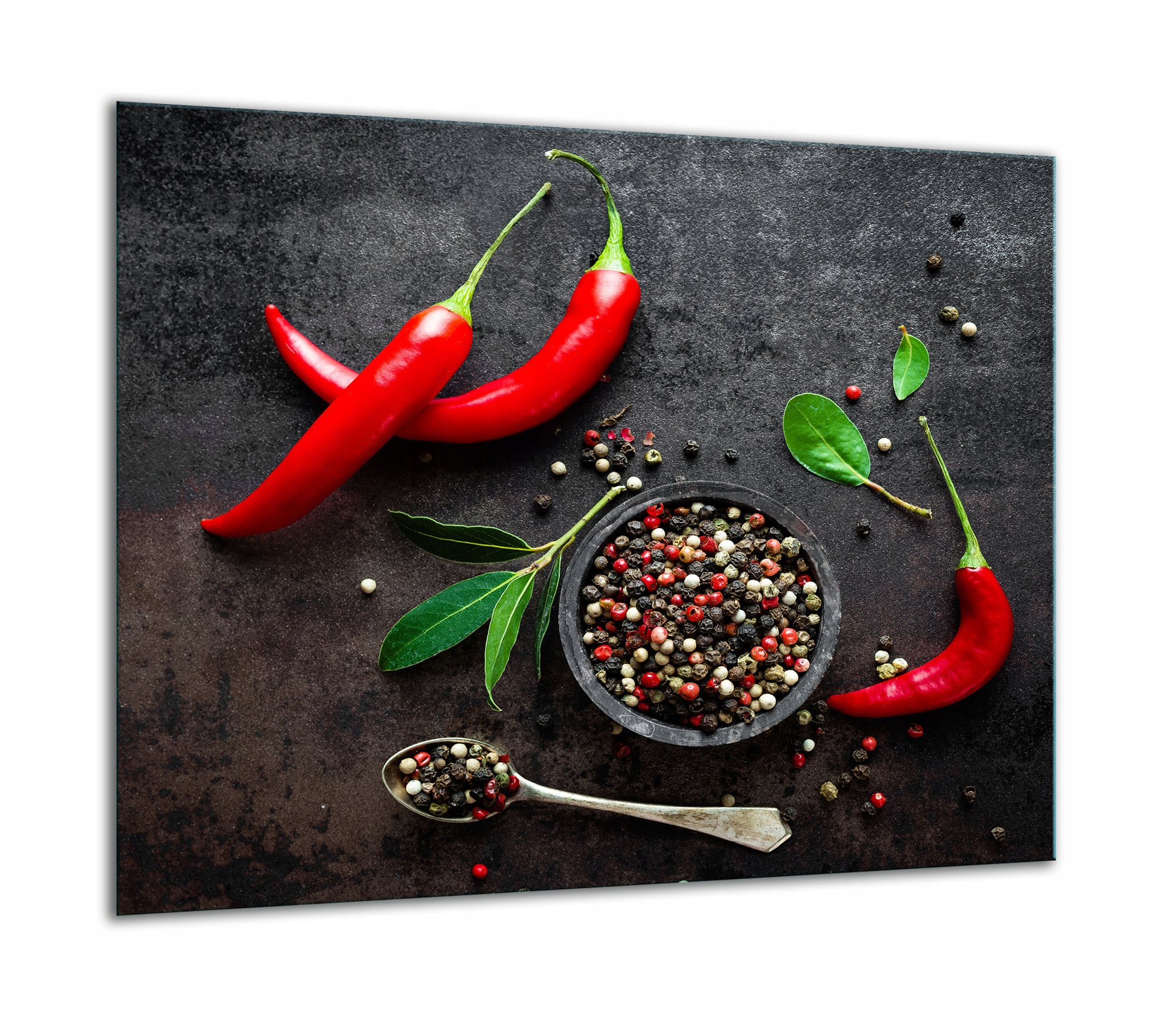 Skleněná Ochranná Deska Na Sporák 60x52 Chilli 7v1