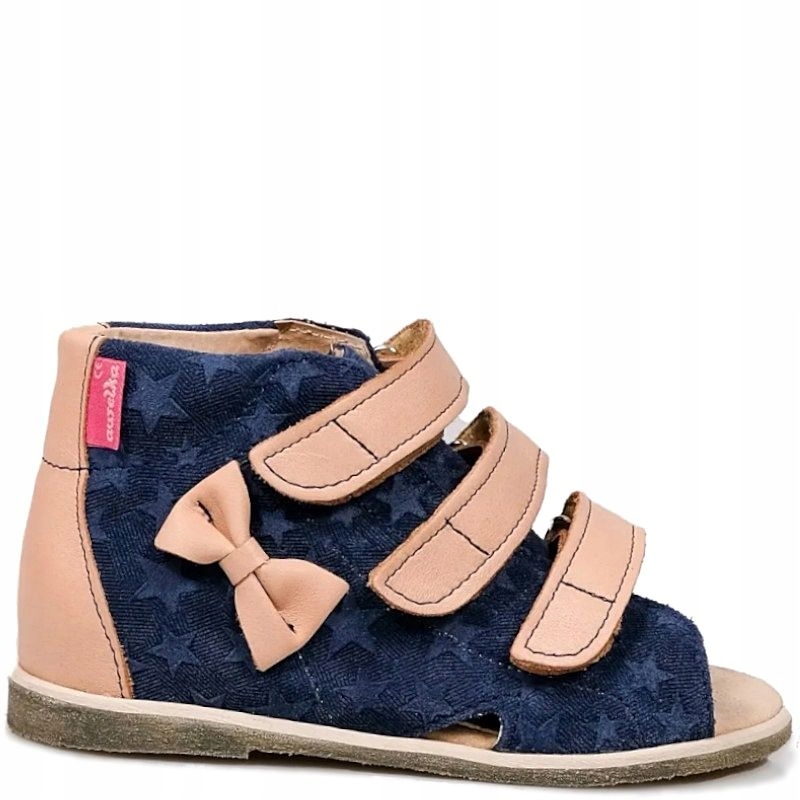 AURELKA BASIC 1014 kapcie korekcyjne z obcasem Thomasa 25