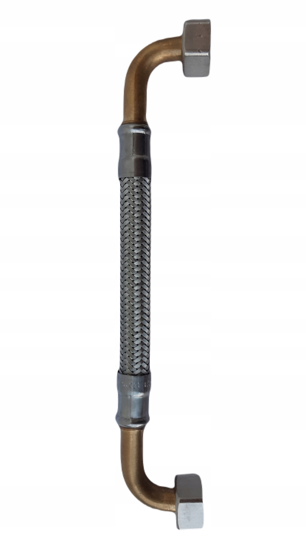 WĄŻ N-N KOLANKOWY 1/2''x1/2'' 120cm