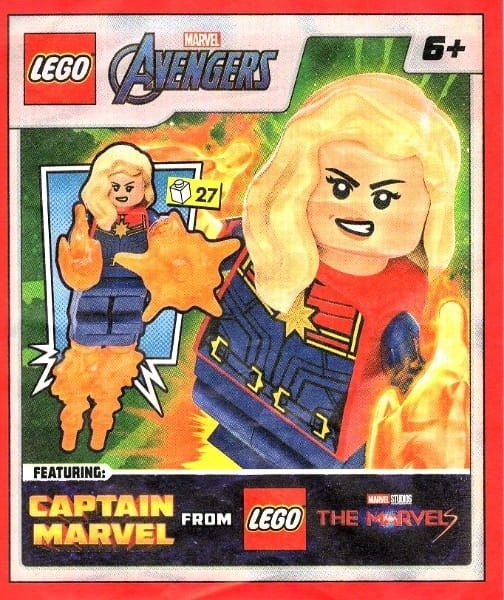 Czasopismo Nr. 06.2023 LEGO Avengers CAPTAIN MARVEL - 242321 Tytuł LEGO MARVEL AVENGERS