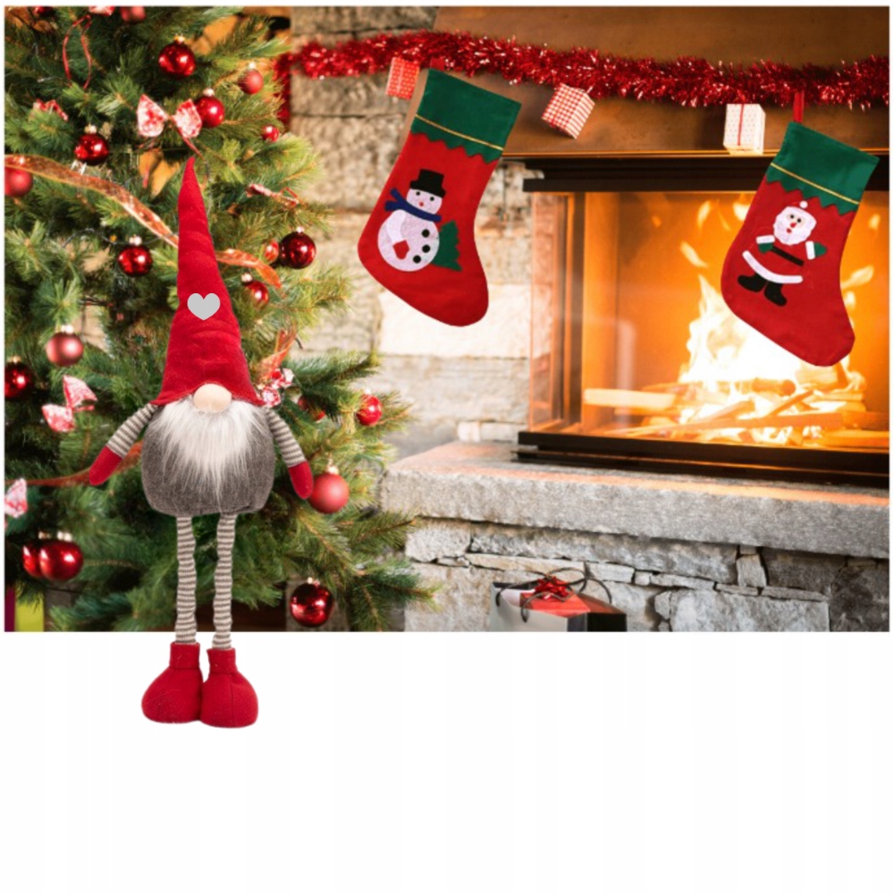 SKRZAT KRASNAL ŚWIĄTECZNY TELESKOPOWY DUŻY GN Materiał dominujący ceramika