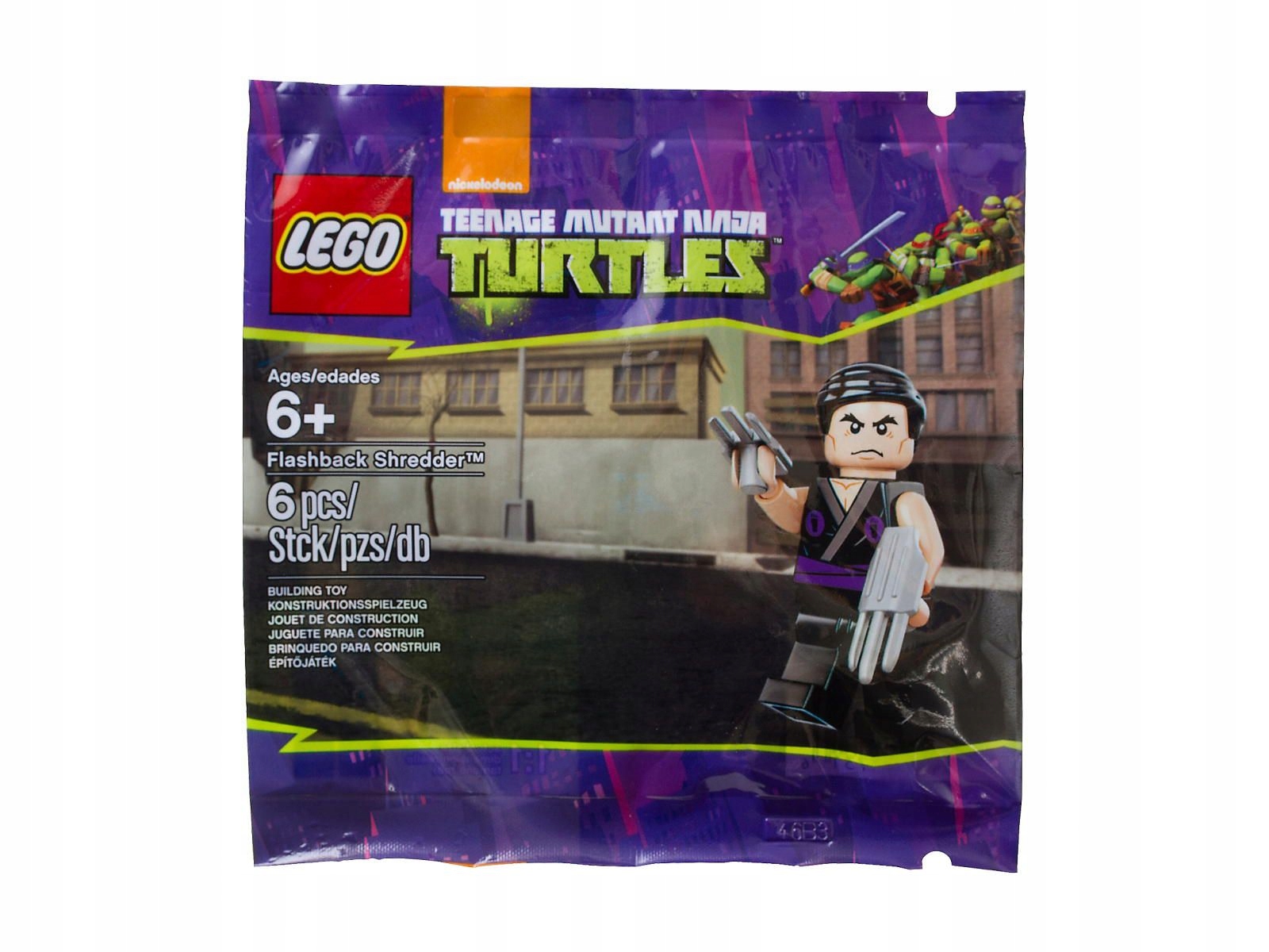 nový Lego Polybag 5002127 Flashback Shredder Želvy Ninja Misb 2014