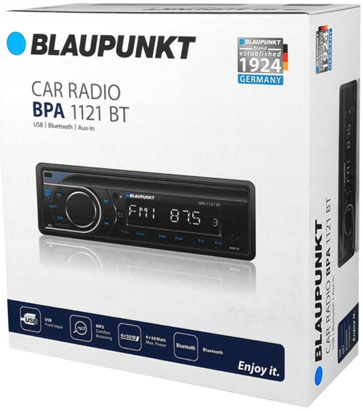 RADIO DO AUTA BLAUPUNKT BPA 1121BT MP3 BT USB AUX Marka Blaupunkt