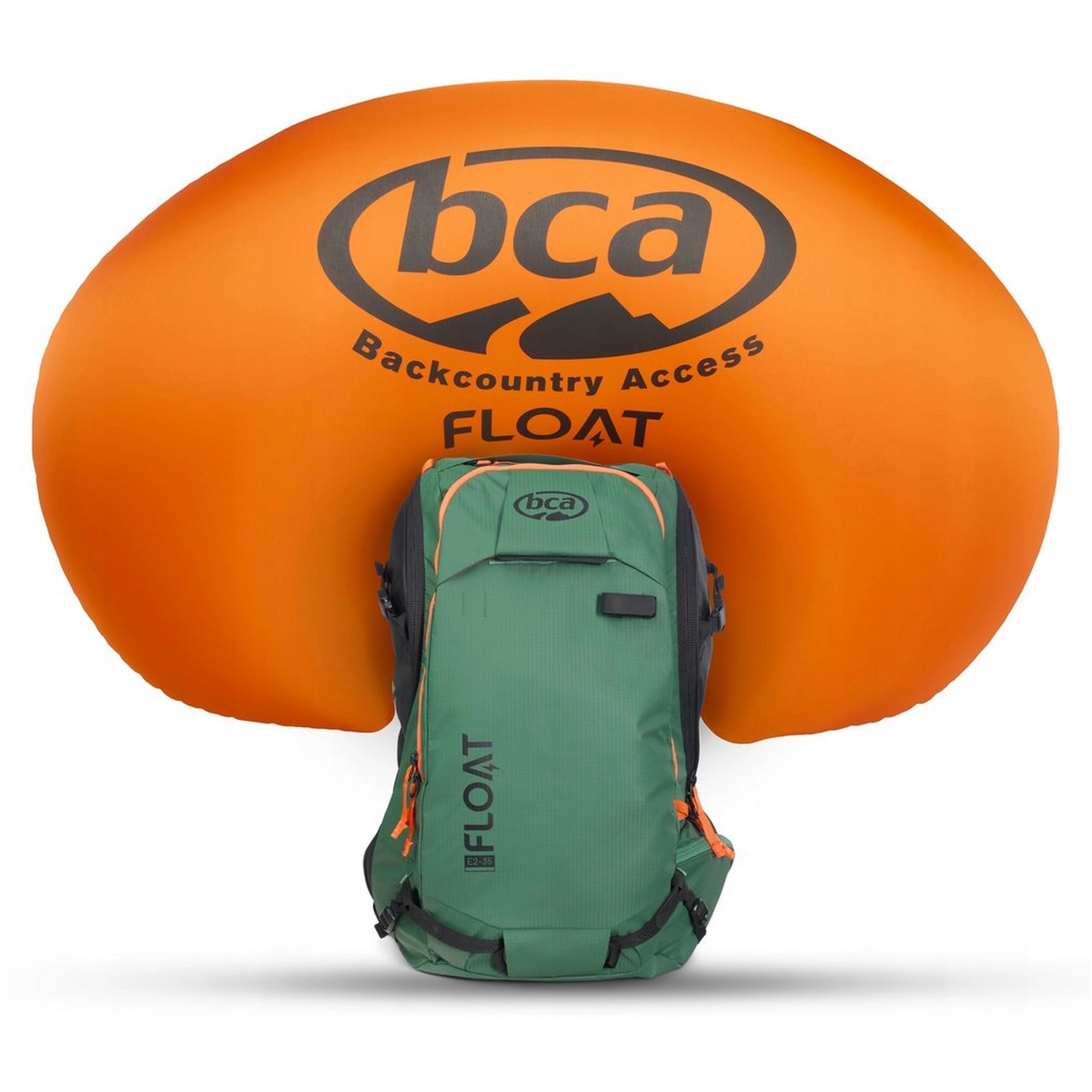 Plecak lawinowy elektryczny Bca Float E2 35L zielony rozmiar M/L