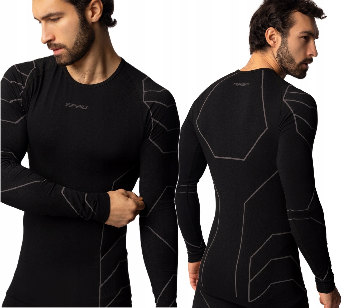 Koszulka Termoaktywna Spaio Rapid Męska Oddychająca Do Wielu Aktywności -L