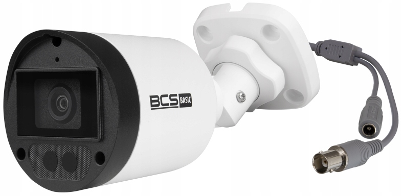 BCS-B-TA15FSR4(2.0) Kamera Tubowa Analog Ahd Hd-cvi Ir 40M 5 Mpx Mikrofon