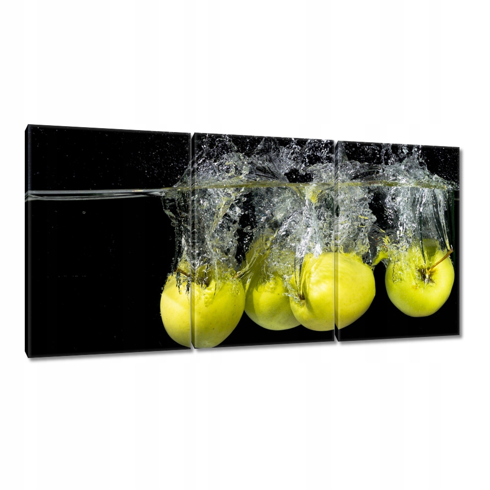 

Obrazy 120x60 Zielone jabłuszka