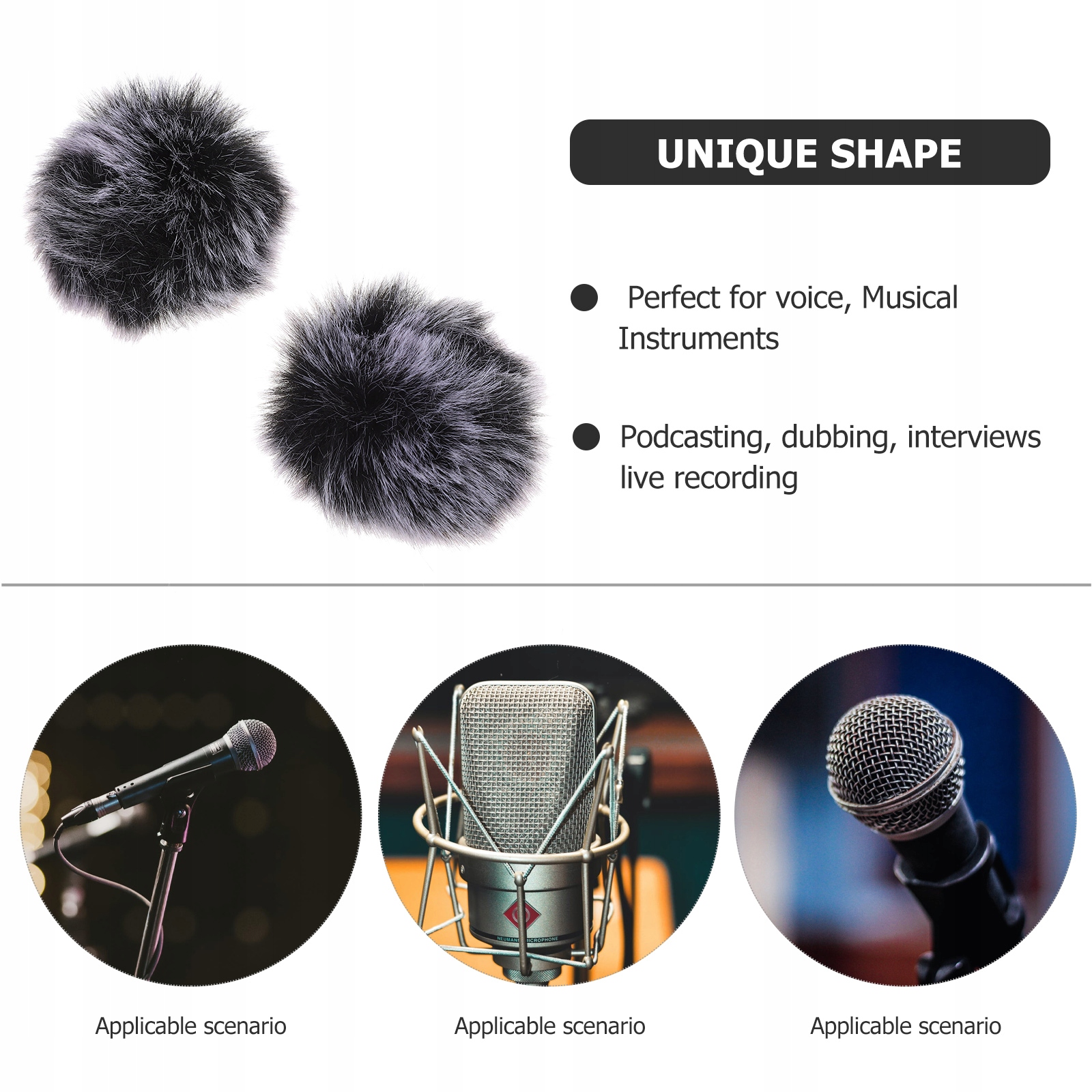 PUSZKA POKRYWA MIKROFONU ZEWNĘTRZNE AKCESORIA SAMOCHODOWE 2 Marka bez marki