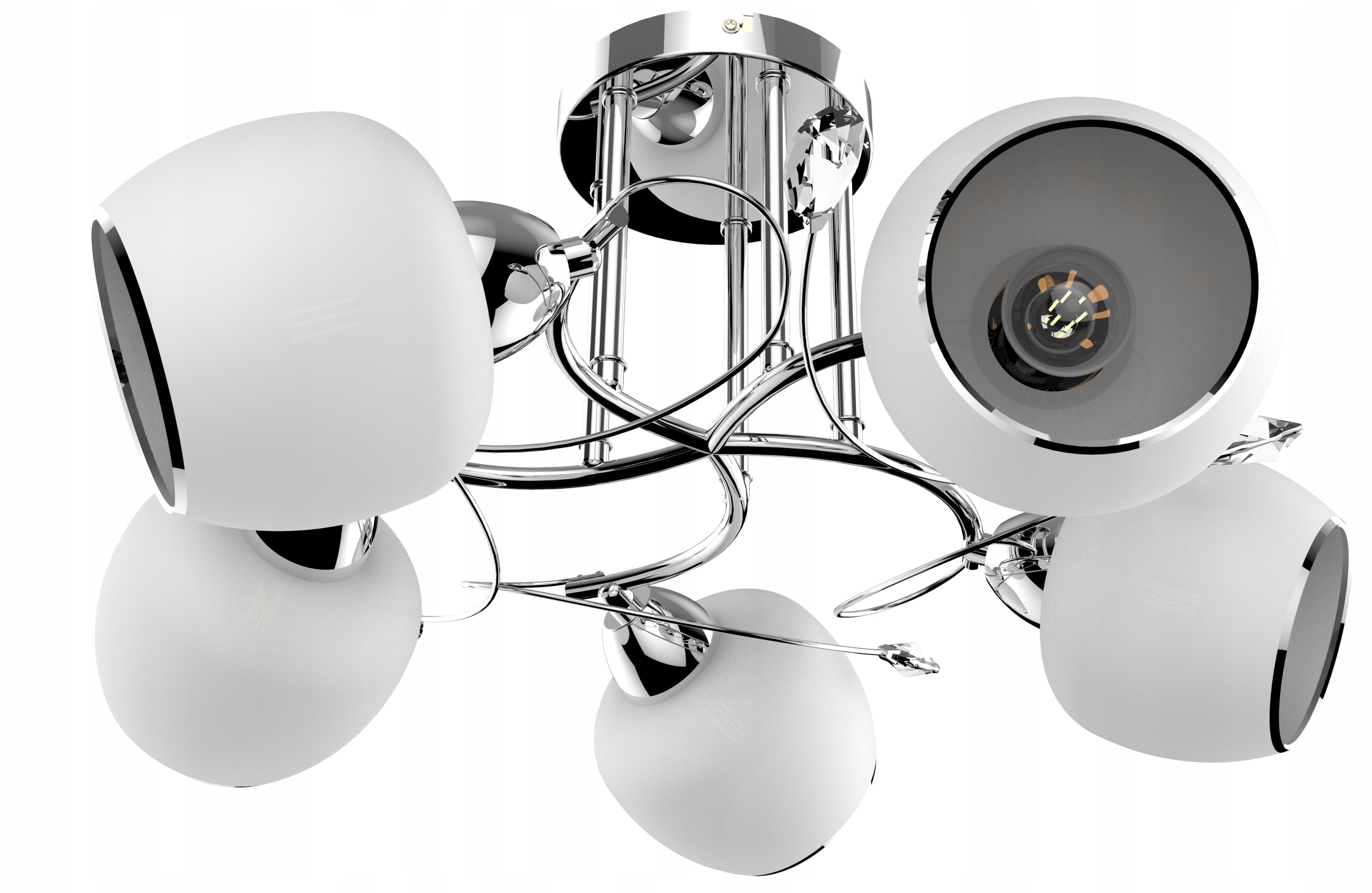 

Lampa Wisząca Nowoczesna Żyrandol KryształKI