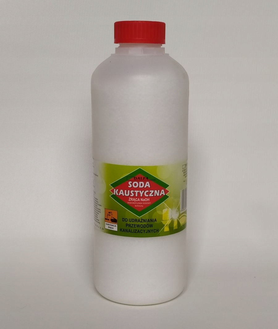 

Soda kaustyczna żrąca NaOH udrażnia Dalfa 1,3 kg