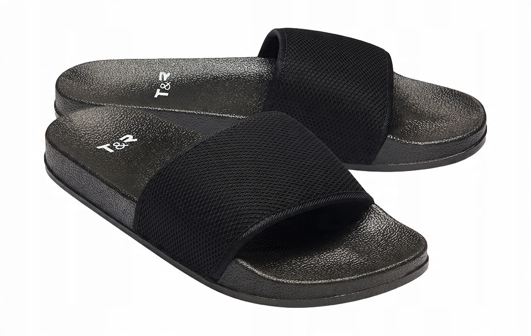 

Klapki Męskie Buty basen lekkie Czarne *41