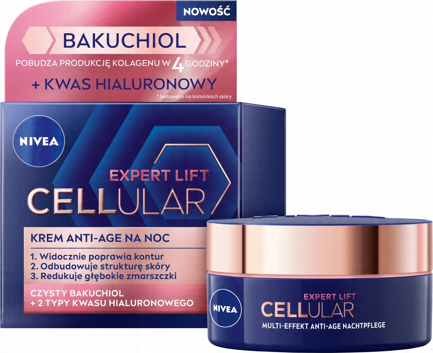 

Krem na noc Nivea Cellular Expert Lift Anti-Age