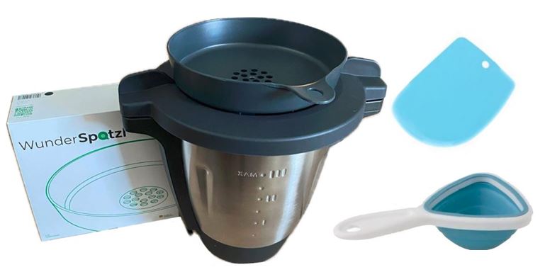 Tarka do wyrobu klusek w Monsieur Cuisine Connect Smart Trend Plus skrobka