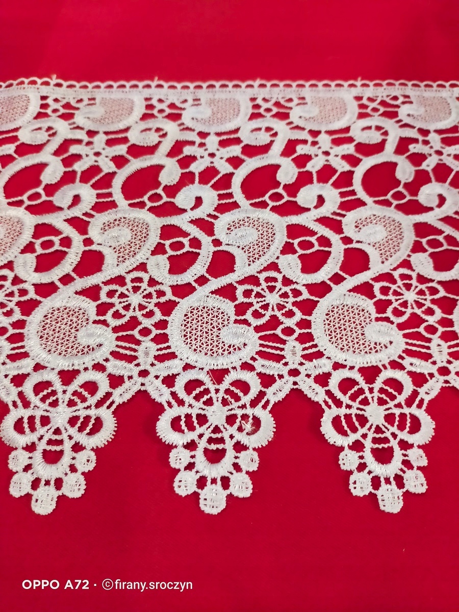 

Gipiura gipiura Koronka 20 cm Biała