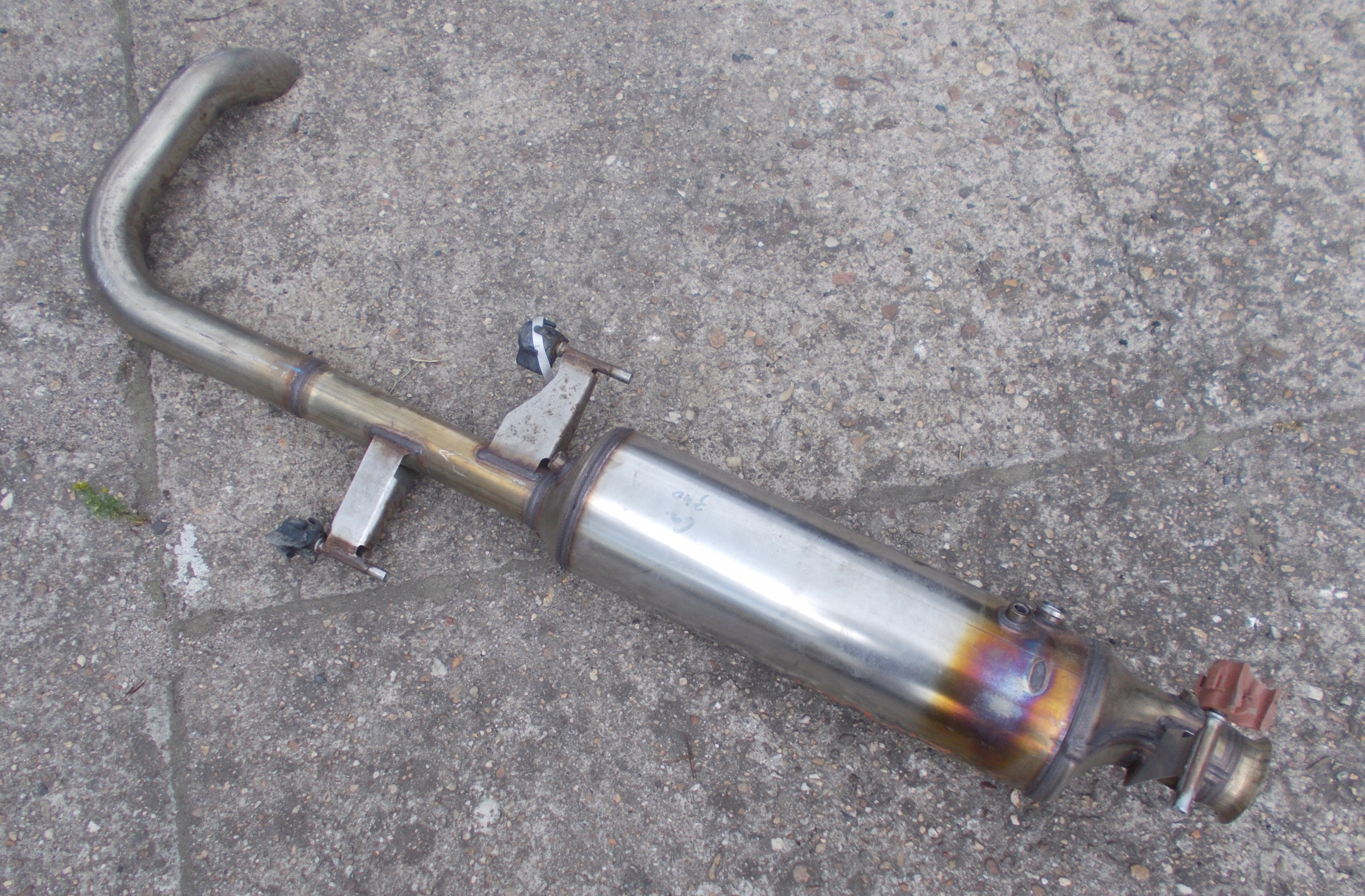 RENAULT MASTER III LIFT 2.3DCI TLUMIK catalyst DPF exhaust pipe 201005105R