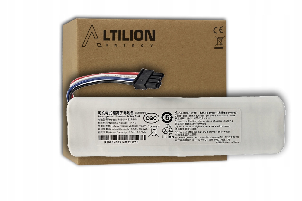 Baterie Akumulátor pro Xiaomi Dreame F9 D9 L10 L10 Pro L10 Plus