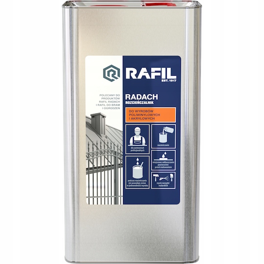 

Rafil Radach Rozcieńczalnik Do Farb Radach 5L