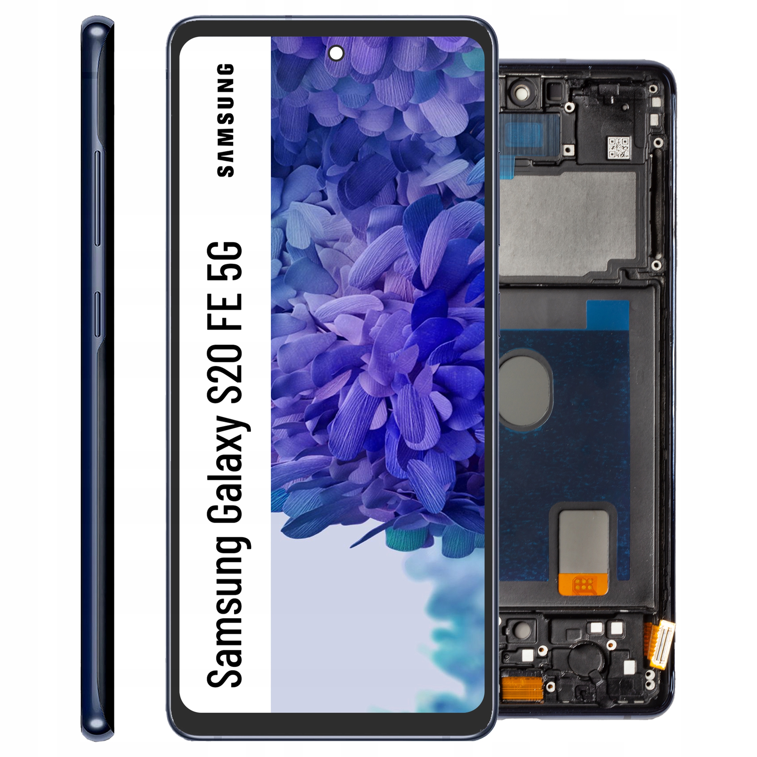 SM-G781U LCD pro Samsung S20 Fe 5G Displej Rámeček Matrix Incell