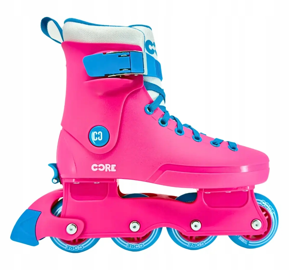 Core Retro nastavitelné kolečkové brusle Pink Blue Eu 35-38