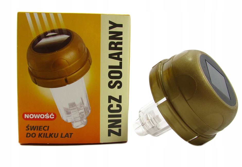 

Kapturki solarne do zniczy przykrywka znicz 72mm